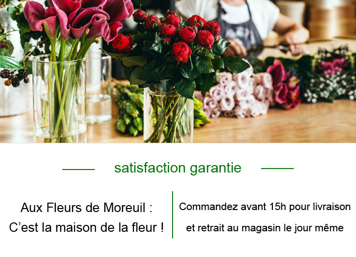 livraison de fleurs à Moreuil